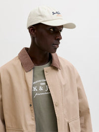 Jack & Jones - Softe Baseball Cap Pablo - Antique White