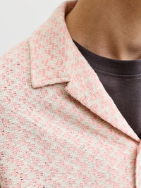 Jack & Jones - Shirt Montauk Crochet - Peach Melba
