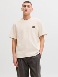 Jack & Jones - Tee Daytona - Antique white