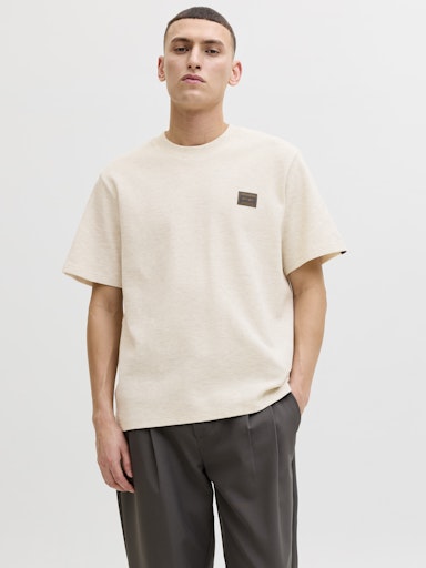 Jack & Jones - Tee Daytona - Antique white