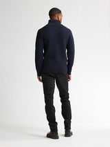 Petrol - Knit Half Zip - Deep Capri (Blauw)