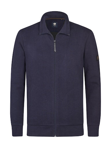 Petrol - Sweater Half Zip - Royal Navy
