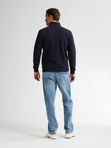 Petrol - Sweater Half Zip - Royal Navy