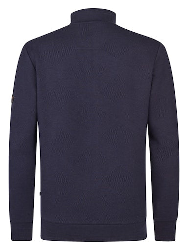 Petrol - Sweater Half Zip - Royal Navy
