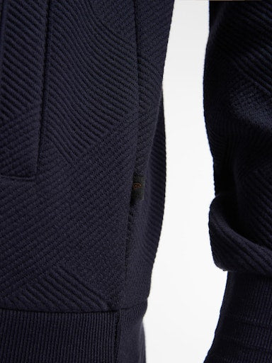 Petrol - Sweater Half Zip - Royal Navy