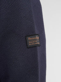 Petrol - Sweater Half Zip - Royal Navy
