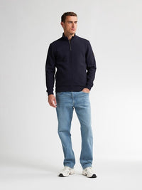 Petrol - Sweater Half Zip - Royal Navy