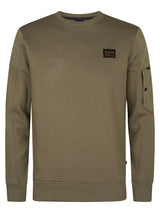 Petrol - Sweater - Mossy Stone (Groen)