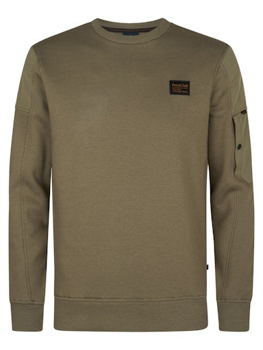 Petrol - Sweater - Mossy Stone (Groen)