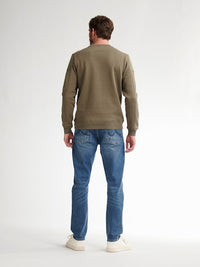 Petrol - Sweater - Mossy Stone (Groen)