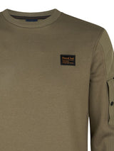 Petrol - Sweater - Mossy Stone (Groen)