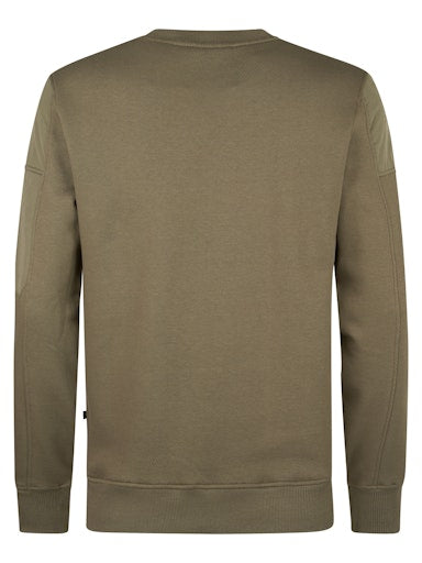 Petrol - Sweater - Mossy Stone (Groen)