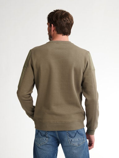 Petrol - Sweater - Mossy Stone (Groen)
