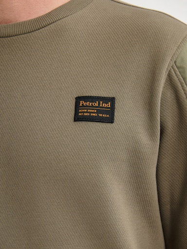 Petrol - Sweater - Mossy Stone (Groen)