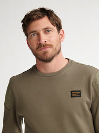 Petrol - Sweater - Mossy Stone (Groen)