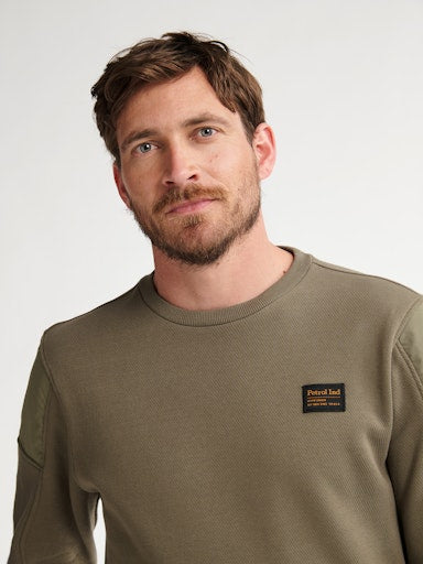 Petrol - Sweater - Mossy Stone (Groen)