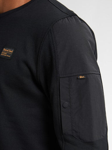 Petrol - Sweater - Deep Black