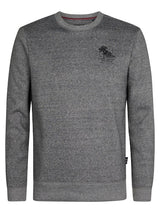 Petrol - Sweater - Gunmetal (Zwart)