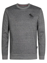 Petrol - Sweater - Gunmetal (Zwart)
