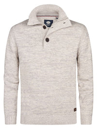 Petrol - Knit - Antique White