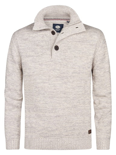 Petrol - Knit - Antique White