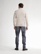 Petrol - Knit - Antique White