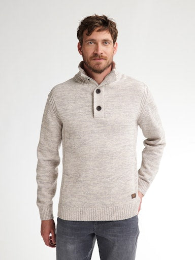 Petrol - Knit - Antique White
