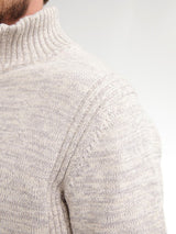 Petrol - Knit - Antique White