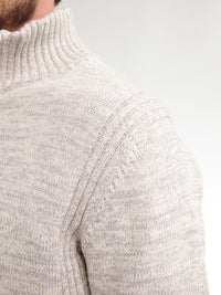 Petrol - Knit - Antique White