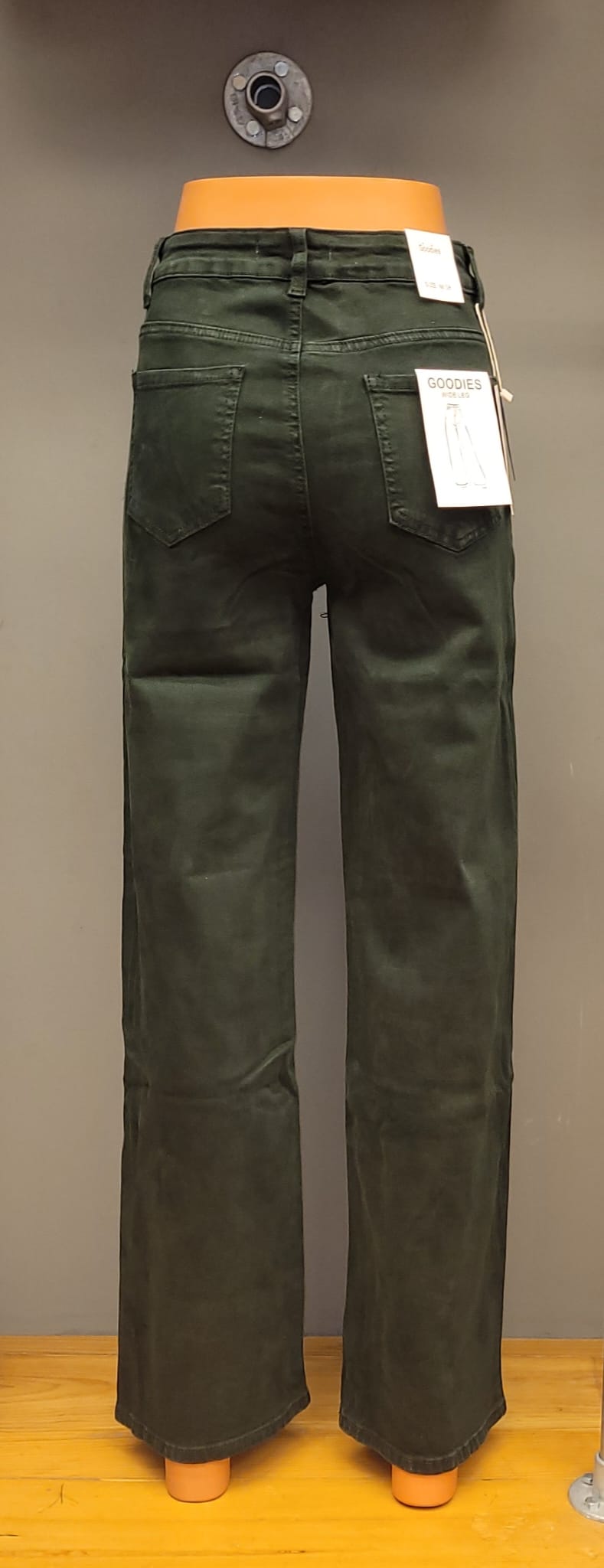Goodies - Wide Leg - Twill Green