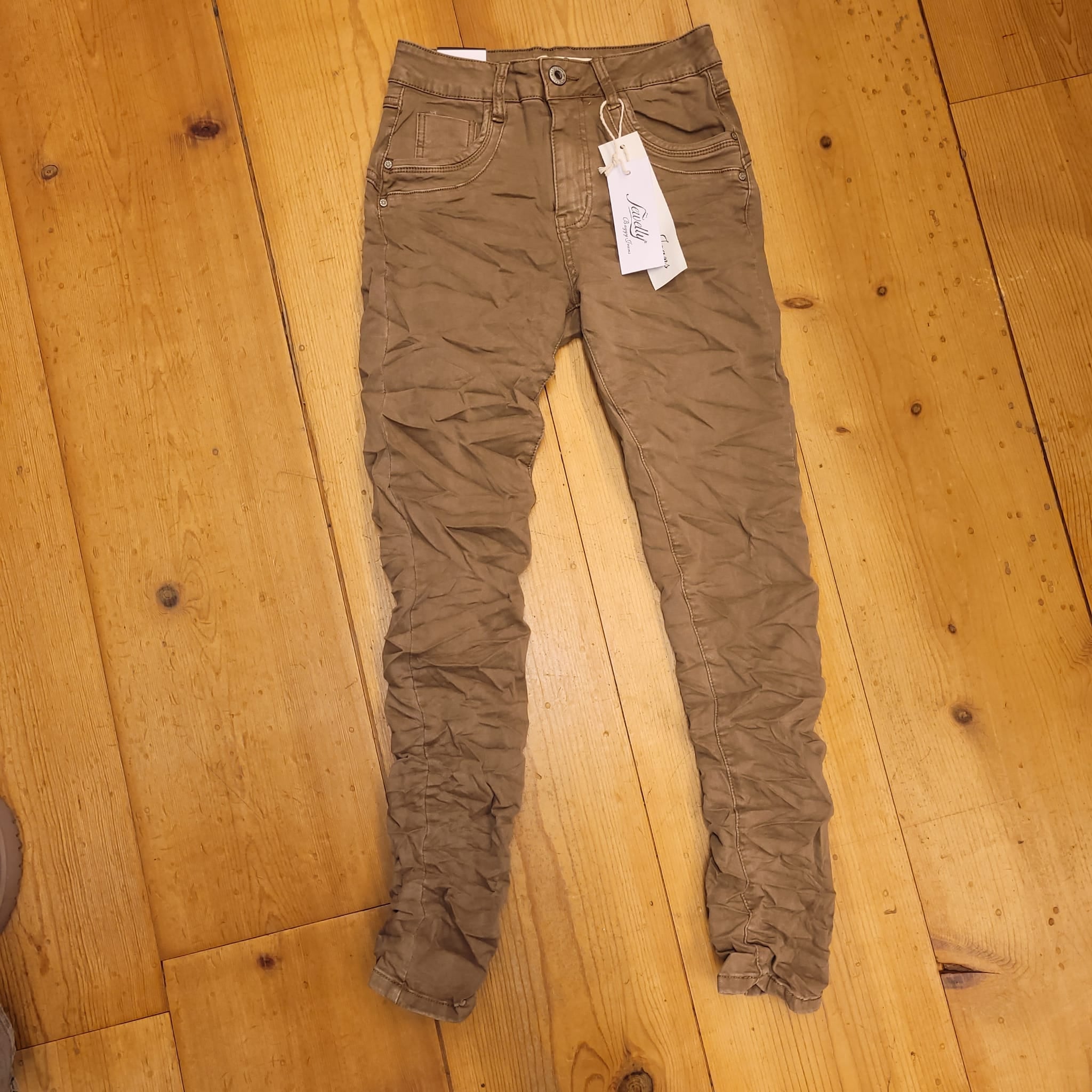 Jewelly Jeans - Twill Taupe