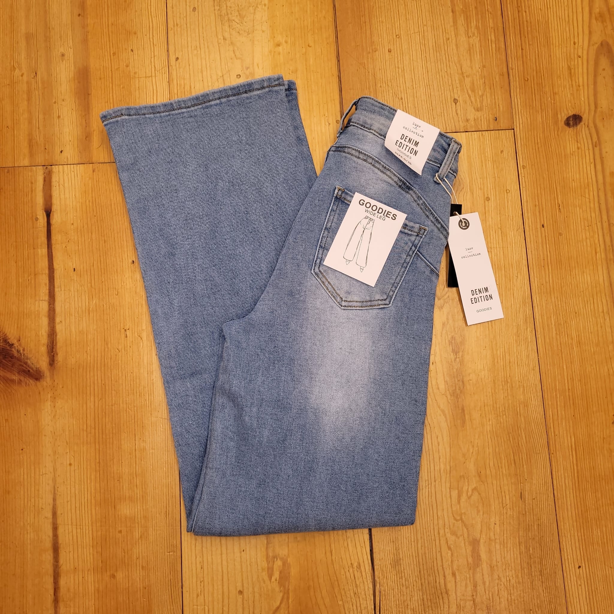 Goodies - Wide Leg - Stone Used