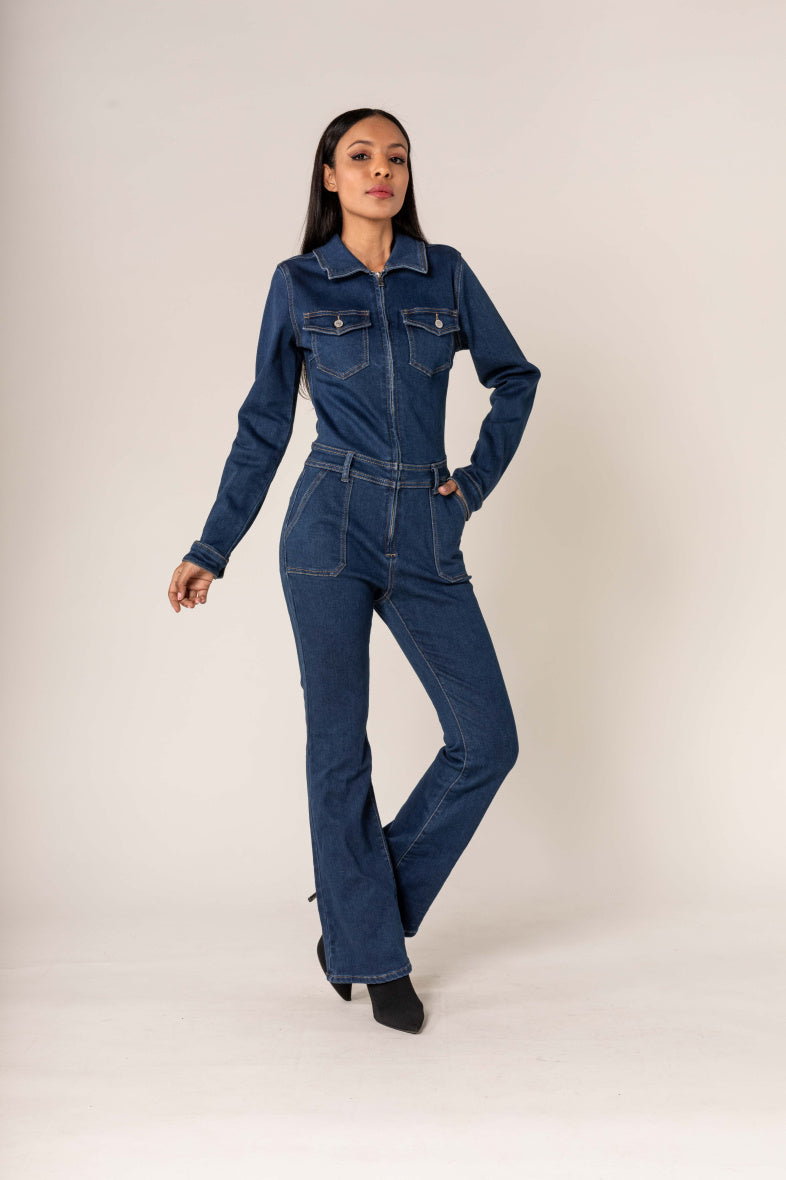 Nina Carter - Jumpsuit - Dark Denim