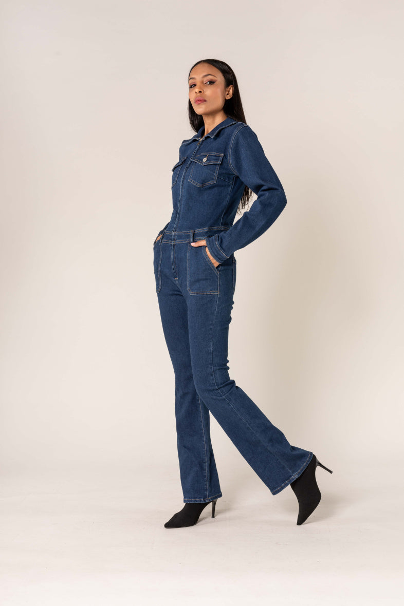 Nina Carter - Jumpsuit - Dark Denim