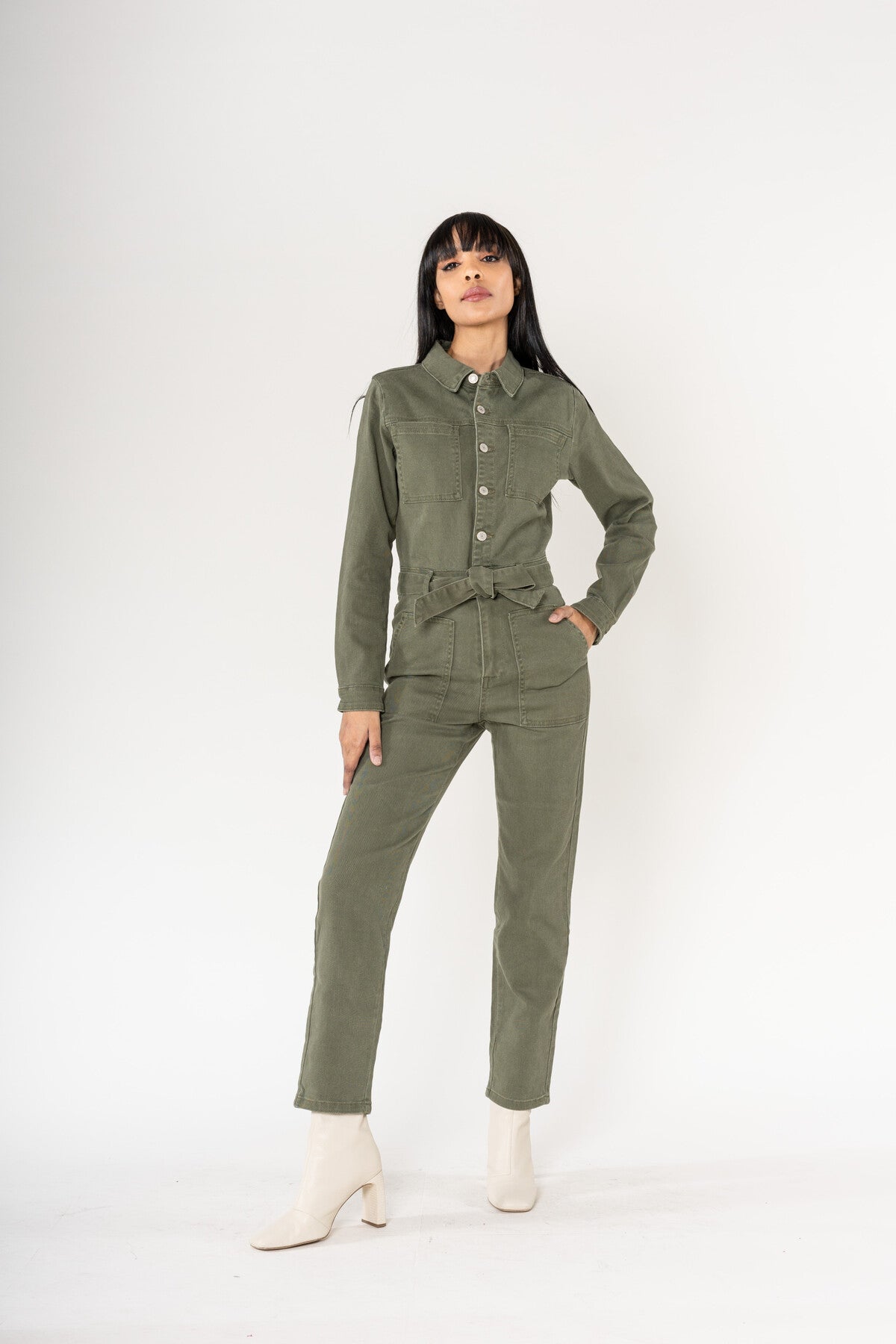 Nina Carter - Jumpsuit - Kaki