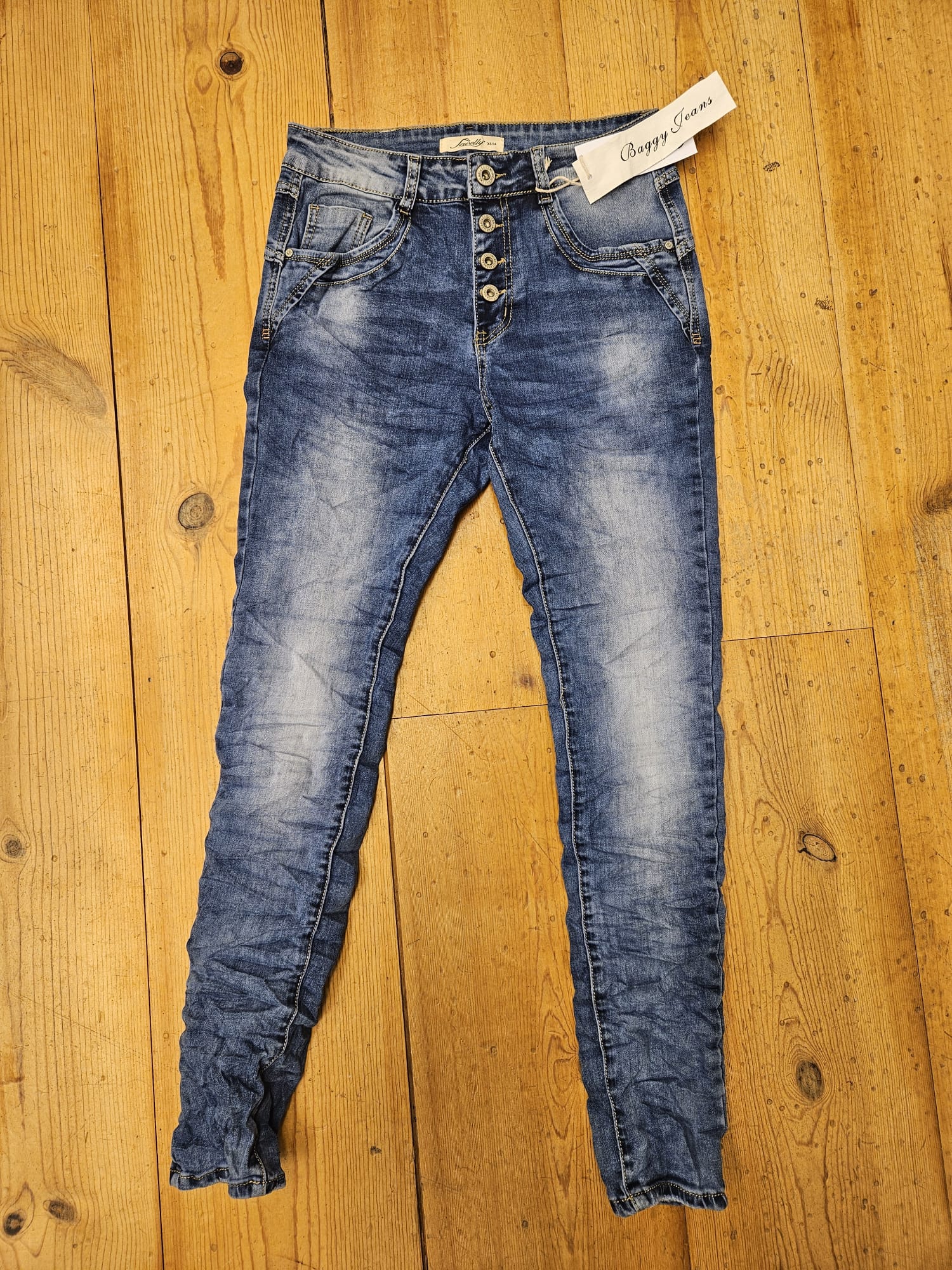 Jewelly Jeans - Stone Washed