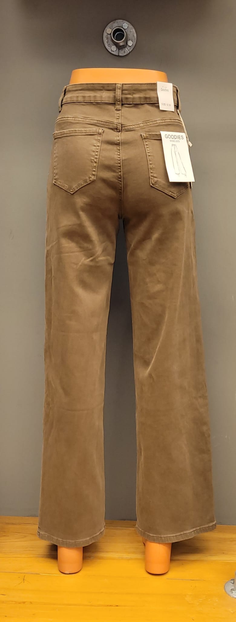 Goodies - Wide Leg - Twill Brown