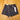 Hello Miss - Skort - Black Denim