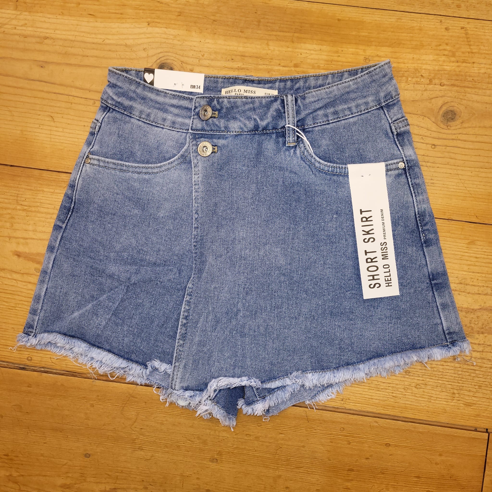 Hello Miss - Skort - Denim