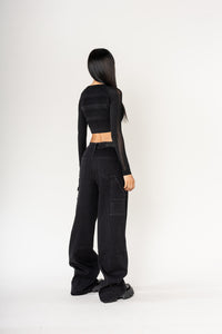 Nina Carter - Wide Leg - Black
